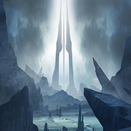 Обелиск монолит арт фэнтези