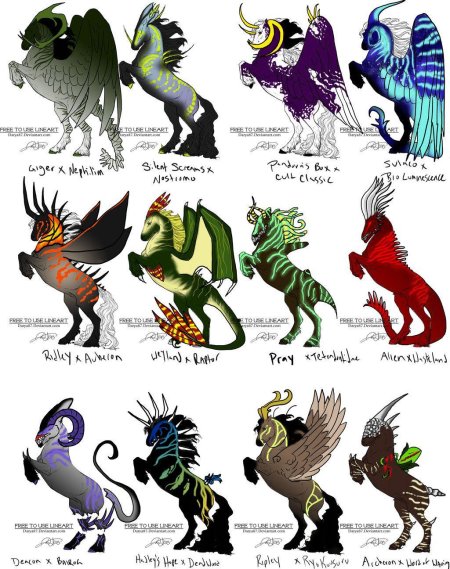 Мифические существа и названия