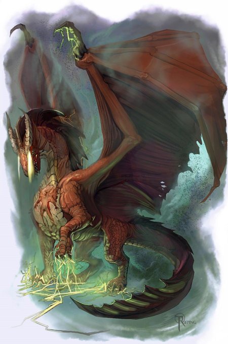 Тиамат дракон