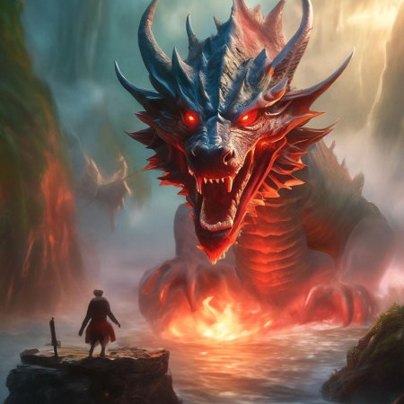 Дракон охраняет сокровища