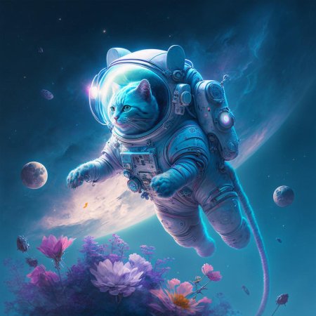 Коты космонавты