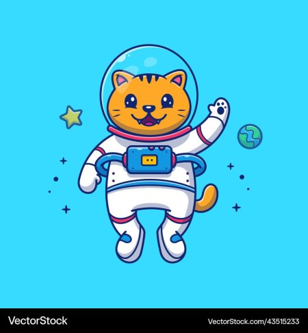 Котик космонавт