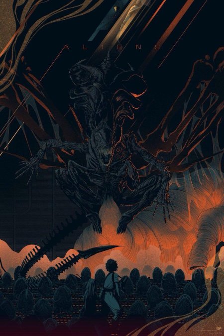 Aliens 1986 постеры