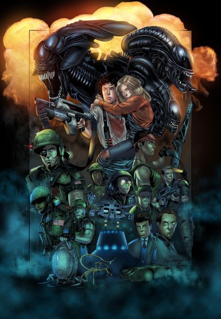 Чужие фильм 1986 Ксеноморфы