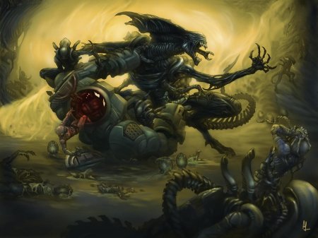 Ксеноморф Королева-улей