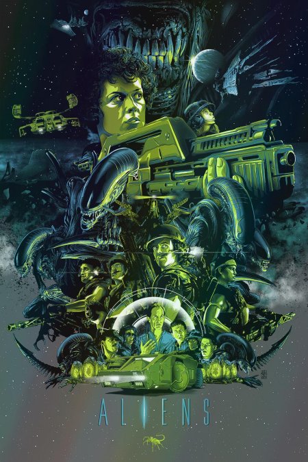 Чужие фильм 1986 Постер