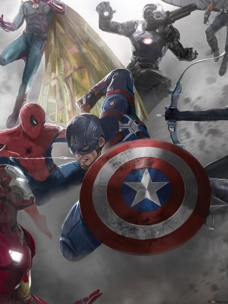 Капитан Америка и Железный человек война