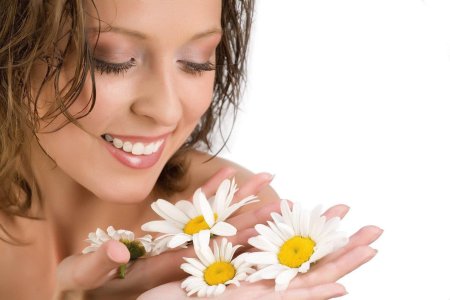 Девушка улыбка