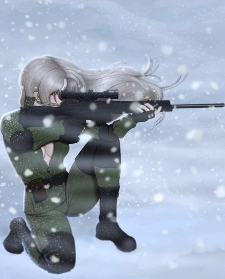 Снайпер Вульф МГС