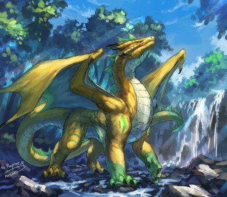 Сказочный дракон герои 4