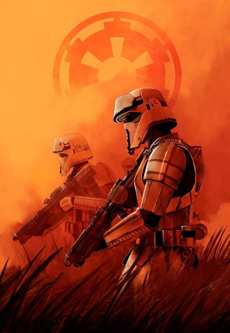 Star Wars Art Штурмовик клон