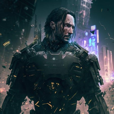 Джон уик киберпанк ai