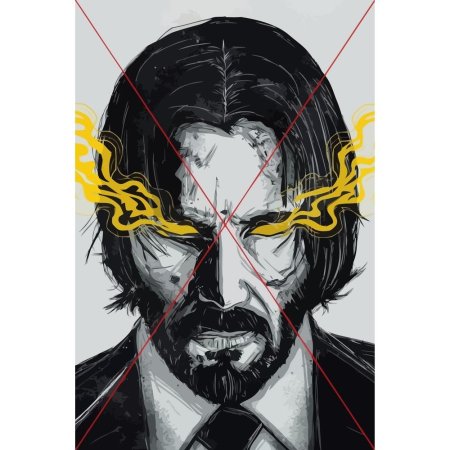 Киану Ривз арт