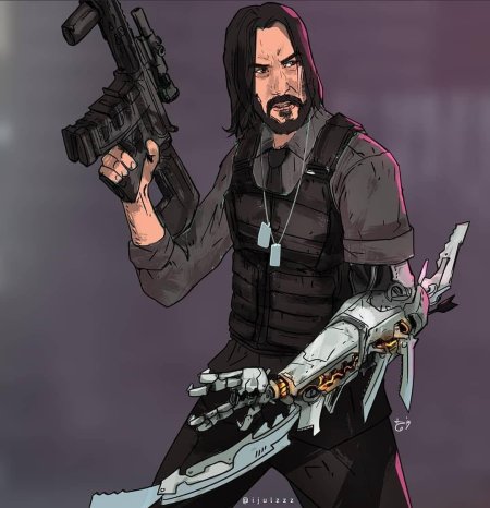 Джон уик киберпанк