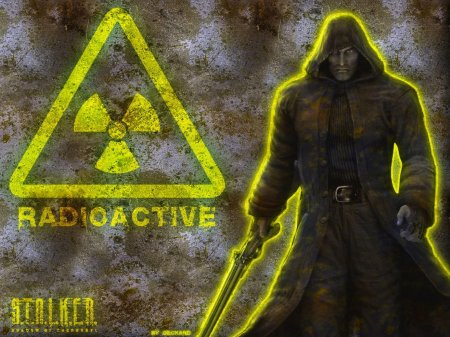 Значок радиации сталкер
