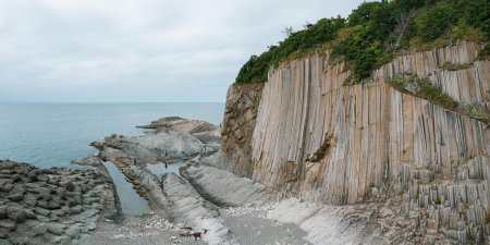 Мыс столбчатый Кунашир