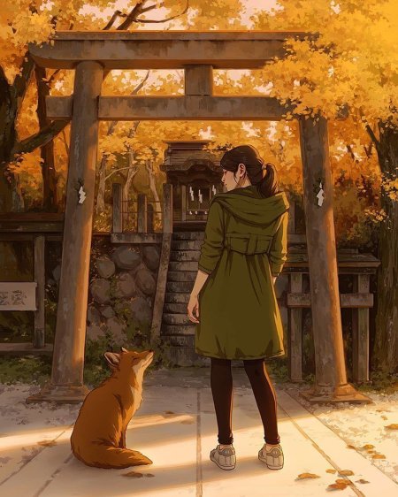 Лисья Нора аниме