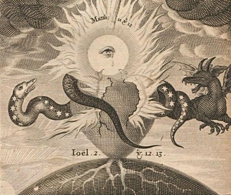 Алхимические Гравюры солнце и Луна