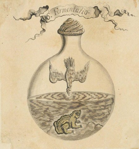 Алхимический Ребис Гравюры