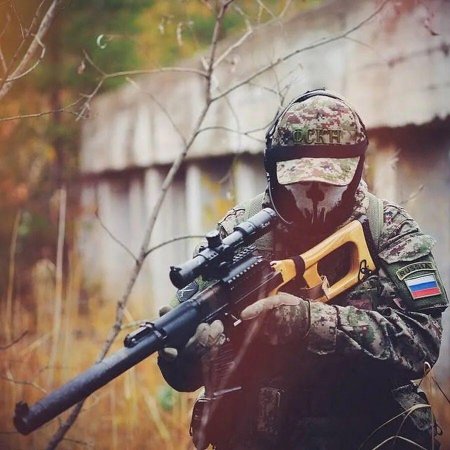 Снайпер с ВСС