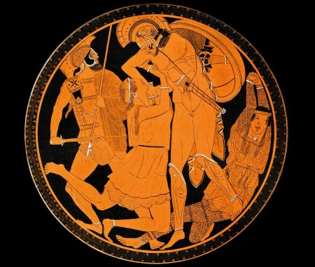 Ахилл и Пентесилея