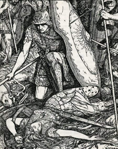 Ахилл и Пентесилея