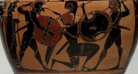 Греческий вазопись Дионис