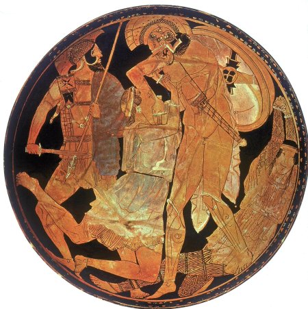 Ахилл и Пентесилея