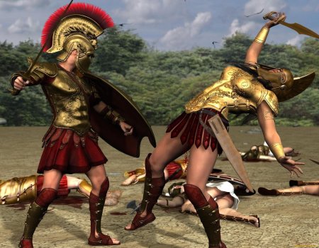 Ахиллес и Пентесилея