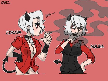 Хеллтейкер персонажи малина