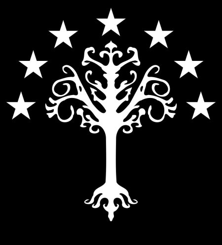 Флаг Гондора Властелин колец