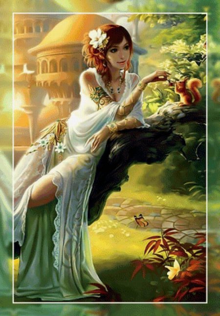 Сказочная девушка