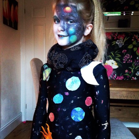 Костюм на космическую тему