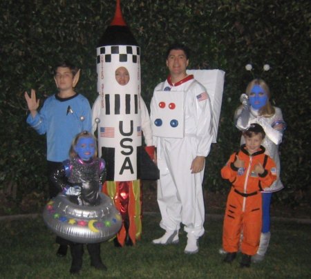 Костюм на космическую тему