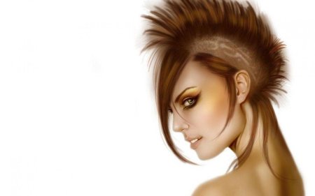 Прически арт