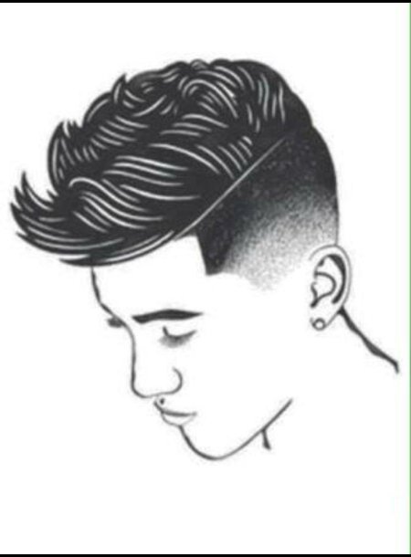 Мужские стрижки с рисунком