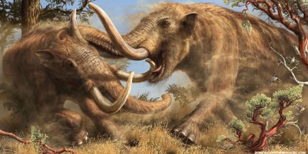 Мастодонт вымершее животное