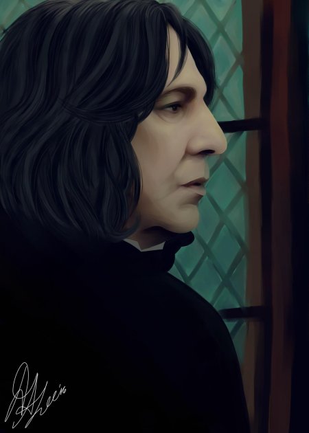 Алан Рикман Северус Снейп