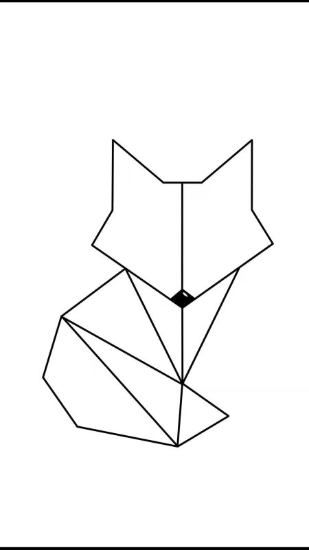 Геометрическая лиса