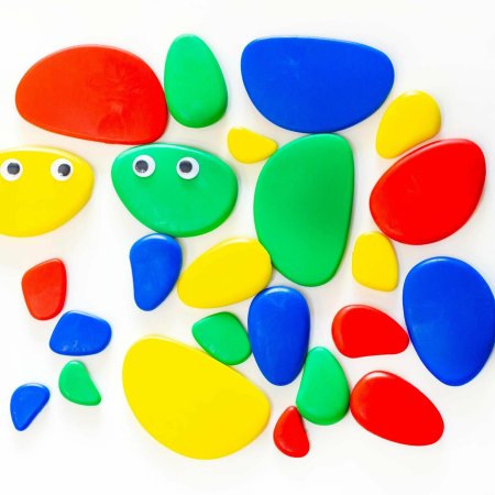 Цветные камешки