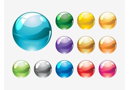 Цветные шарики