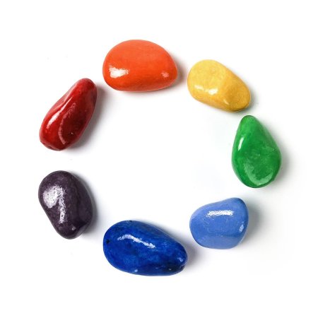 Цветные камушки