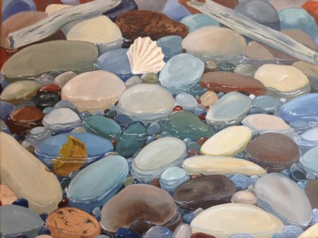 Рисование для гальки