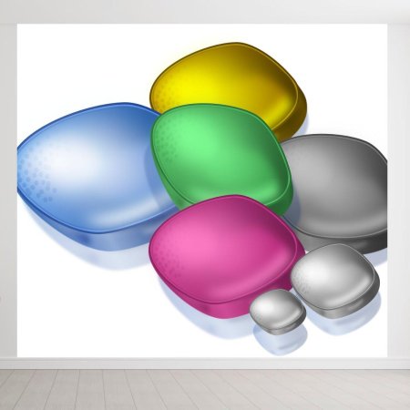 Цветные камешки для детей