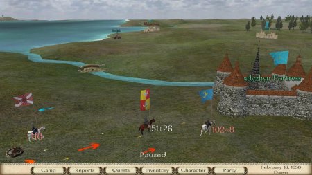 Mount and Blade with Fire and Sword карта