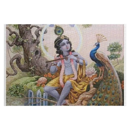 Кришна Радха картины Павлины