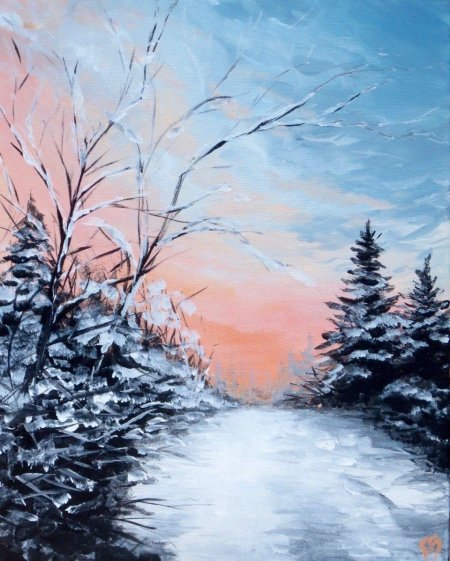 Зимний пейзаж