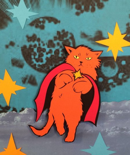 Кот из Марвел