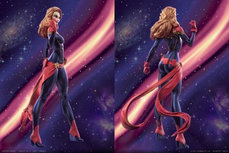 Капитан Марвел концепт арт