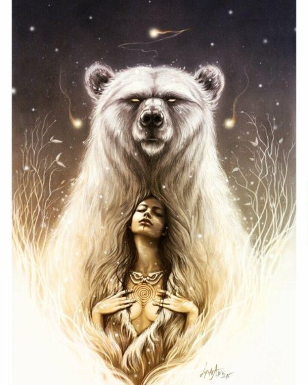 Медведь Тотем шаманки